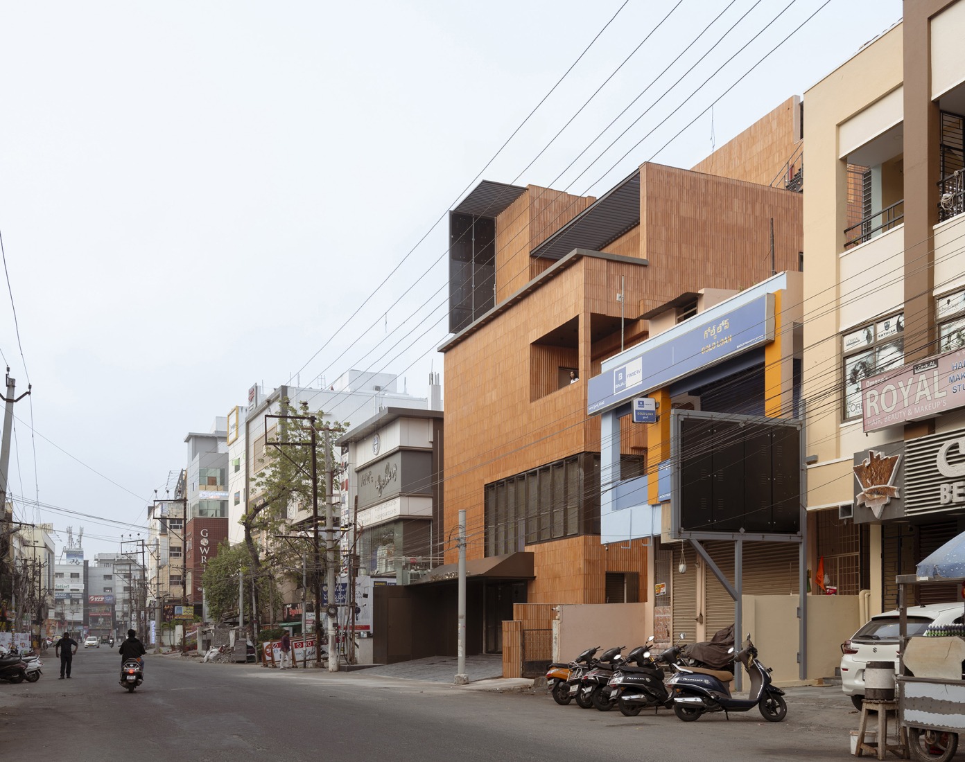 "Fluted Volume" by Studio UF+O. Photograph by Vivek Eadara.