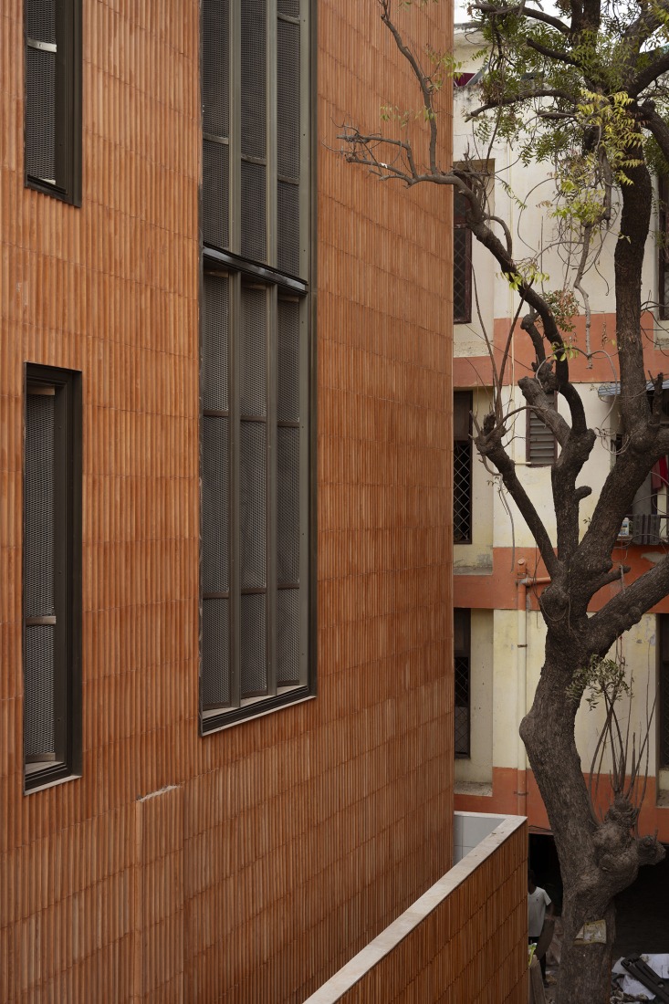 "Fluted Volume" by Studio UF+O. Photograph by Vivek Eadara.