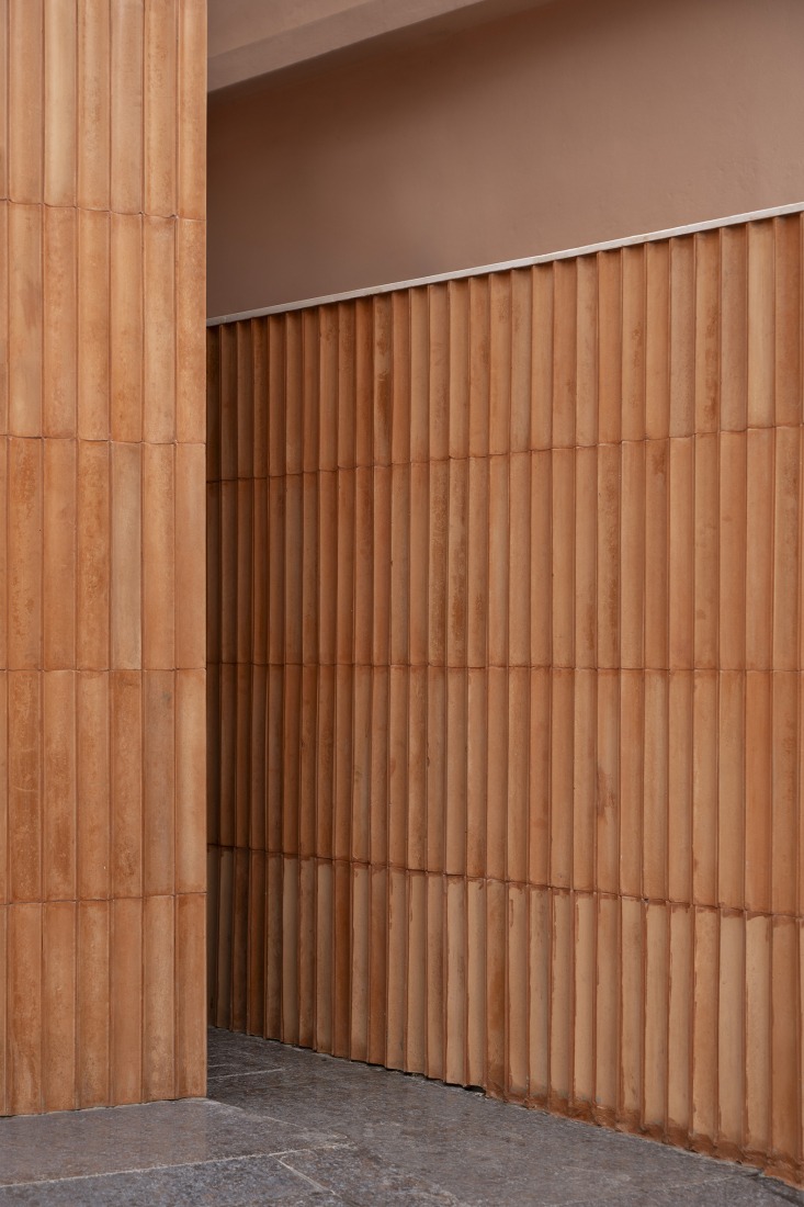 "Fluted Volume" by Studio UF+O. Photograph by Vivek Eadara.