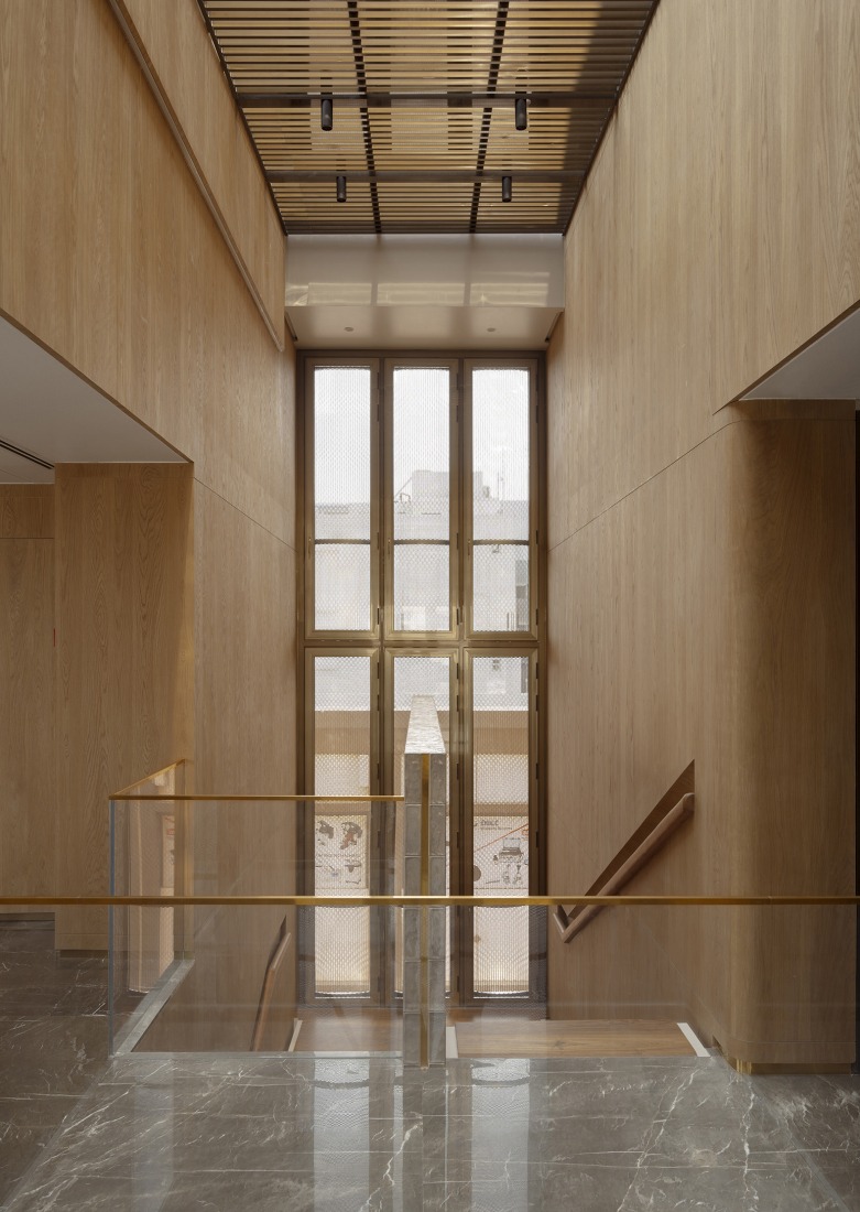 "Fluted Volume" by Studio UF+O. Photograph by Vivek Eadara.