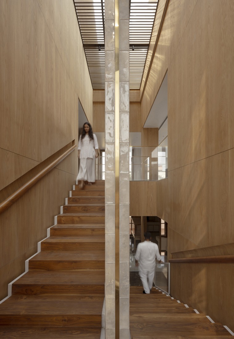 "Fluted Volume" by Studio UF+O. Photograph by Vivek Eadara.