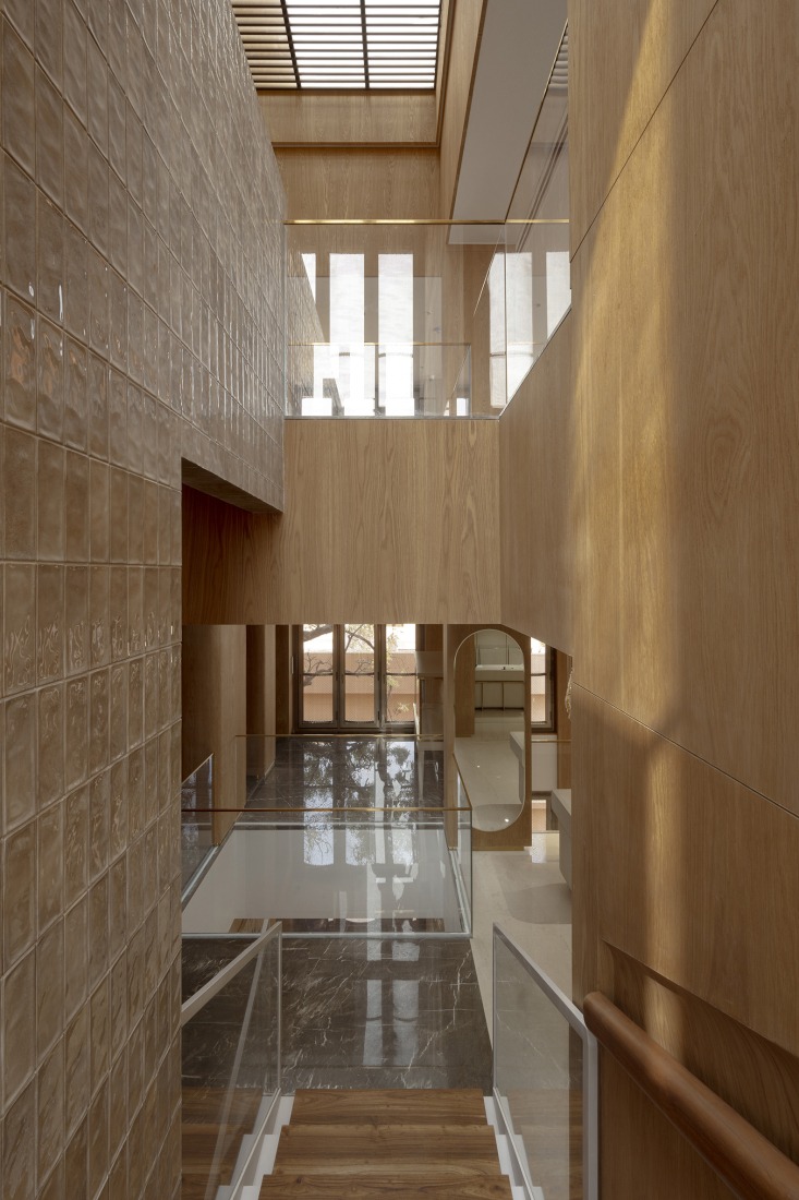 "Fluted Volume" by Studio UF+O. Photograph by Vivek Eadara.