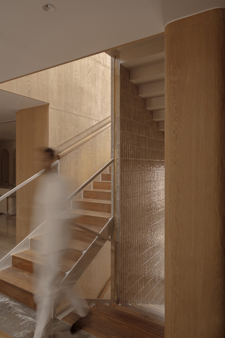 "Fluted Volume" by Studio UF+O. Photograph by Vivek Eadara.