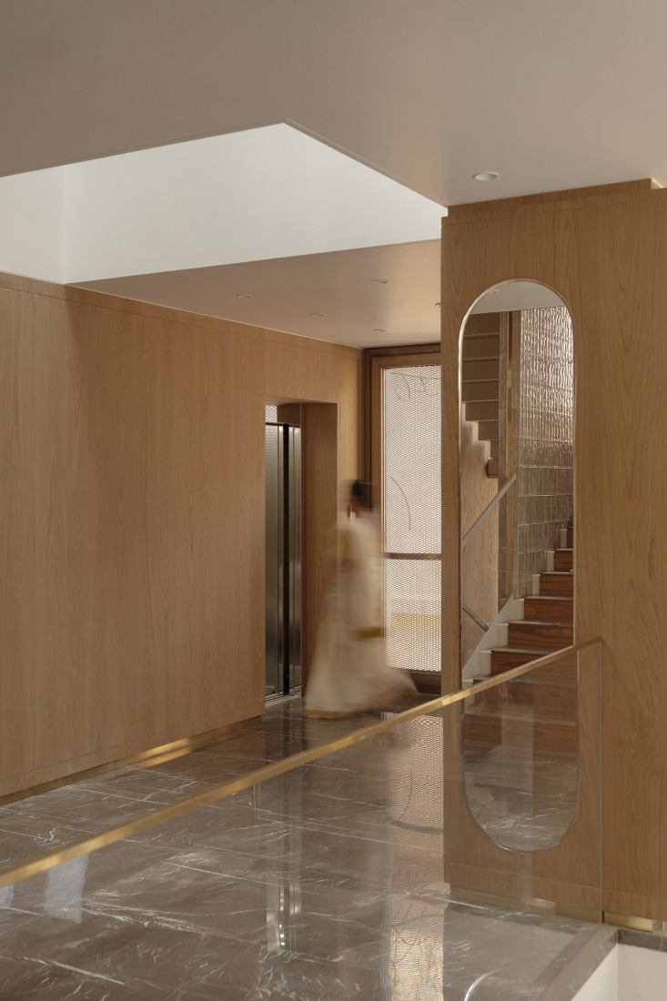 "Fluted Volume" by Studio UF+O. Photograph by Vivek Eadara.