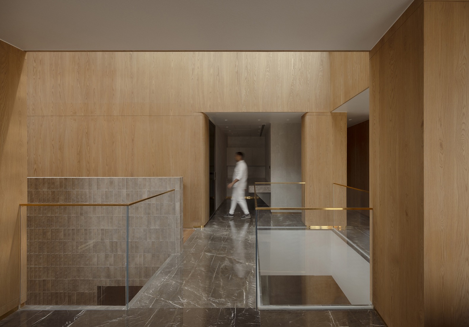 "Fluted Volume" by Studio UF+O. Photograph by Vivek Eadara.