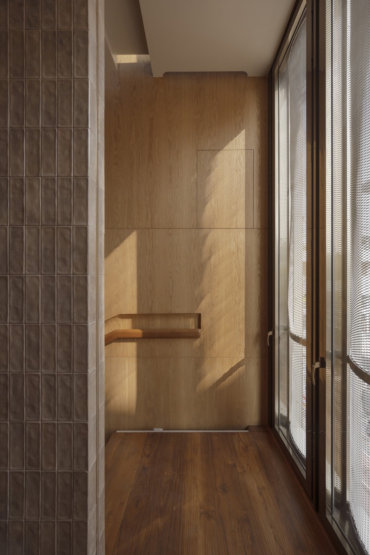 "Fluted Volume" by Studio UF+O. Photograph by Vivek Eadara.