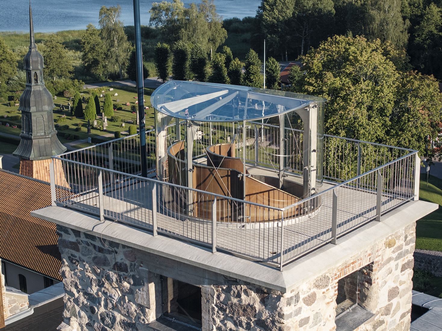 Ruinas del castillo de Stjärnorp por Wikerstål Arkitekter / Tengbom Arkitekter. Fotografía por Felix Gerlach.