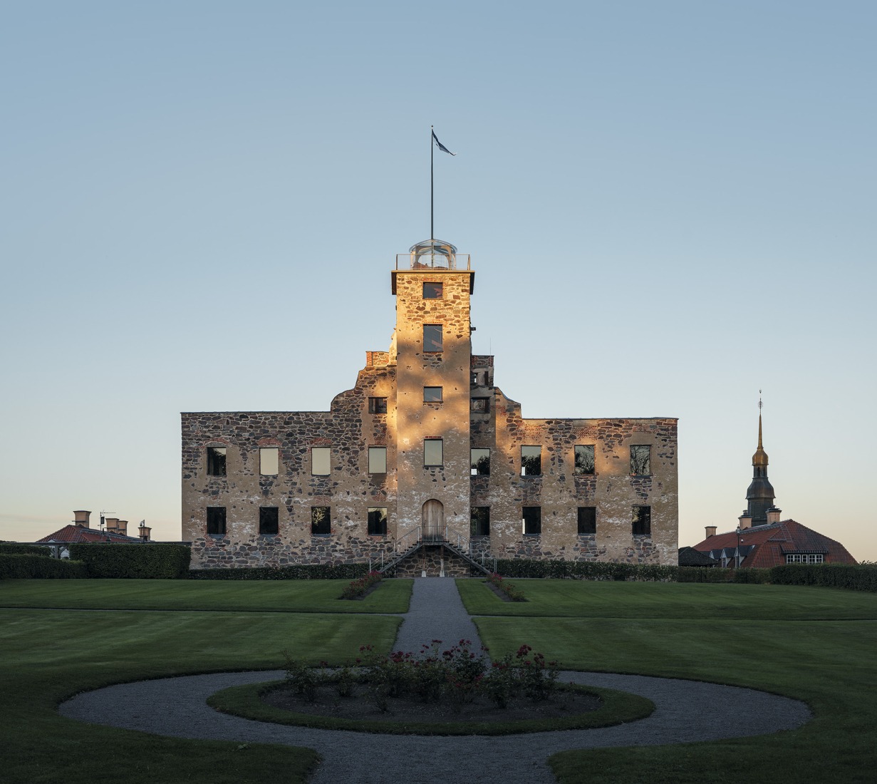 Ruinas del castillo de Stjärnorp por Wikerstål Arkitekter / Tengbom Arkitekter. Fotografía por Felix Gerlach.