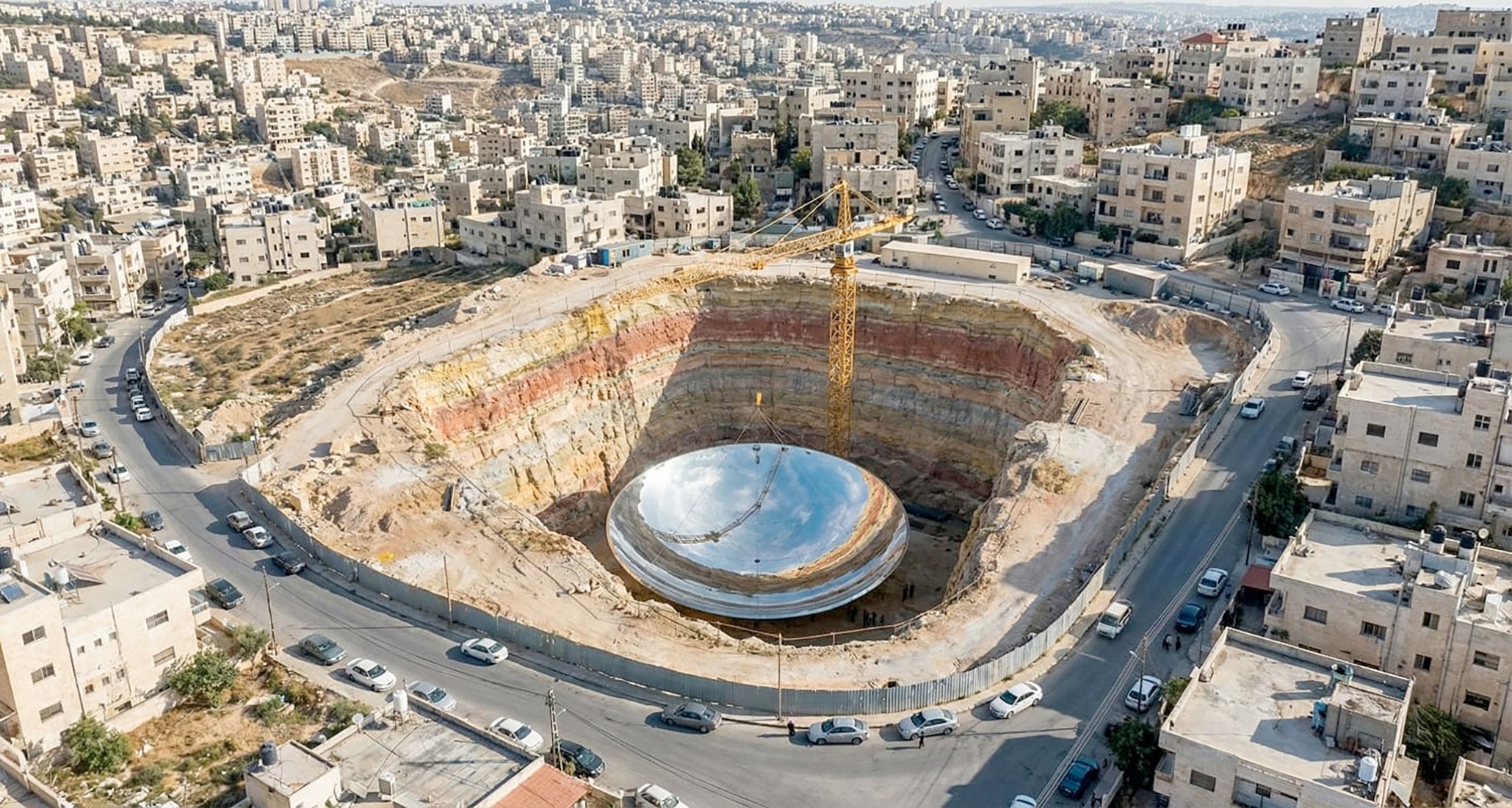 Reclaiming the Sky in Earth by Wassim Abu Hazim. Photograph by Wassim Abu Hazim.