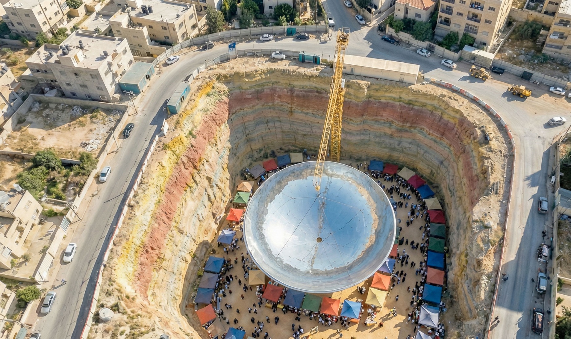 Reclaiming the Sky in Earth by Wassim Abu Hazim. Photograph by Wassim Abu Hazim.