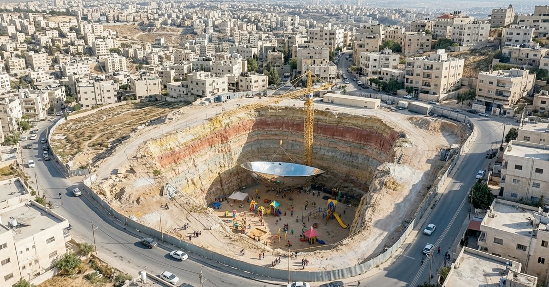 Reclaiming the Sky in Earth by Wassim Abu Hazim. Photograph by Wassim Abu Hazim.