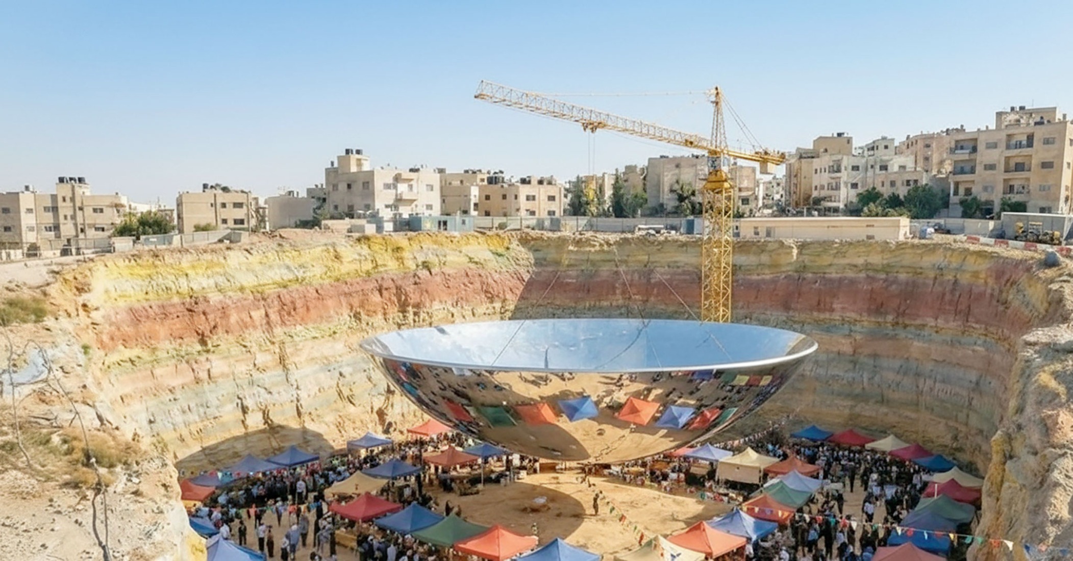 Reclaiming the Sky in Earth by Wassim Abu Hazim. Photograph by Wassim Abu Hazim.