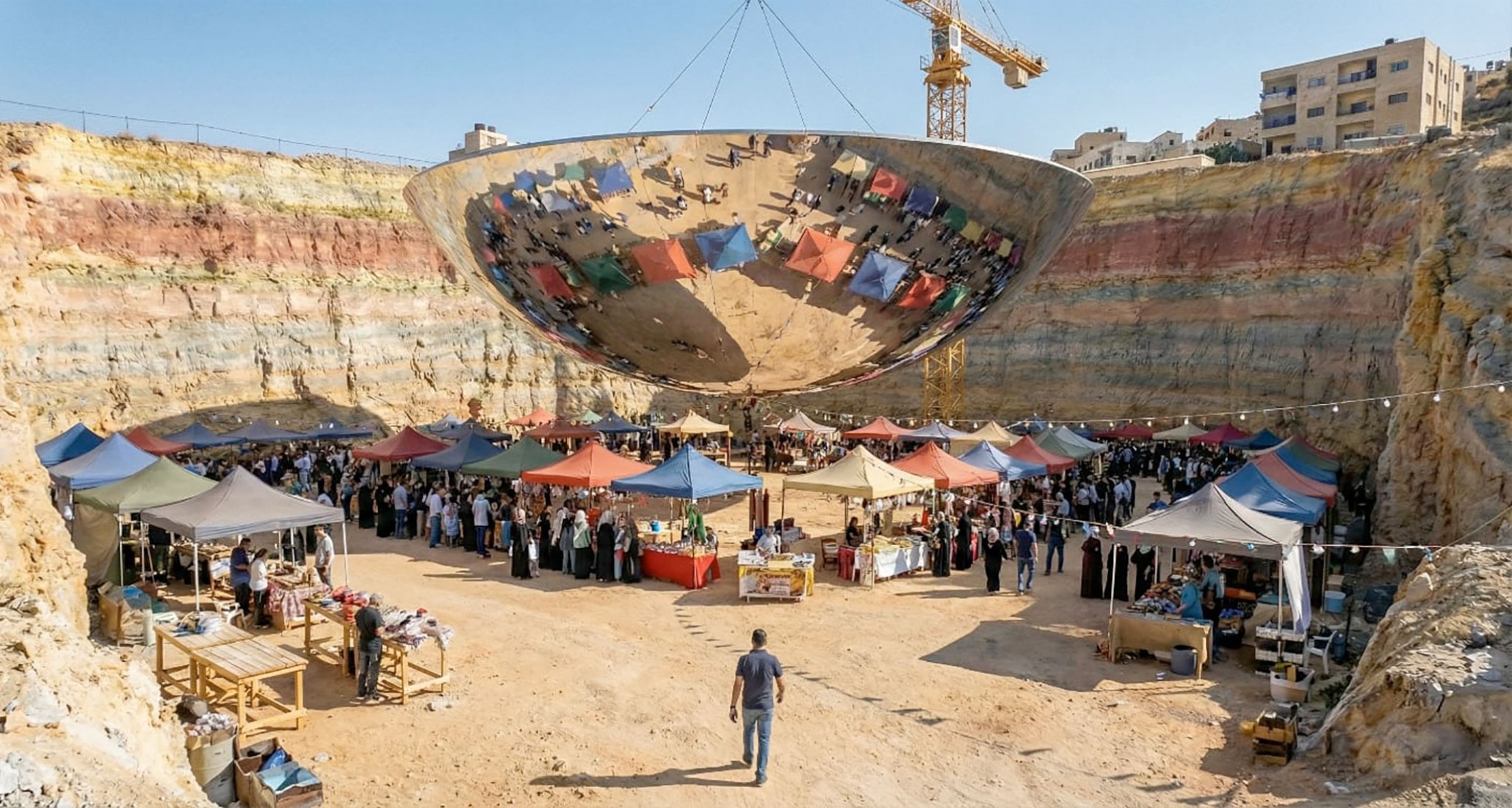 Reclaiming the Sky in Earth by Wassim Abu Hazim. Photograph by Wassim Abu Hazim.