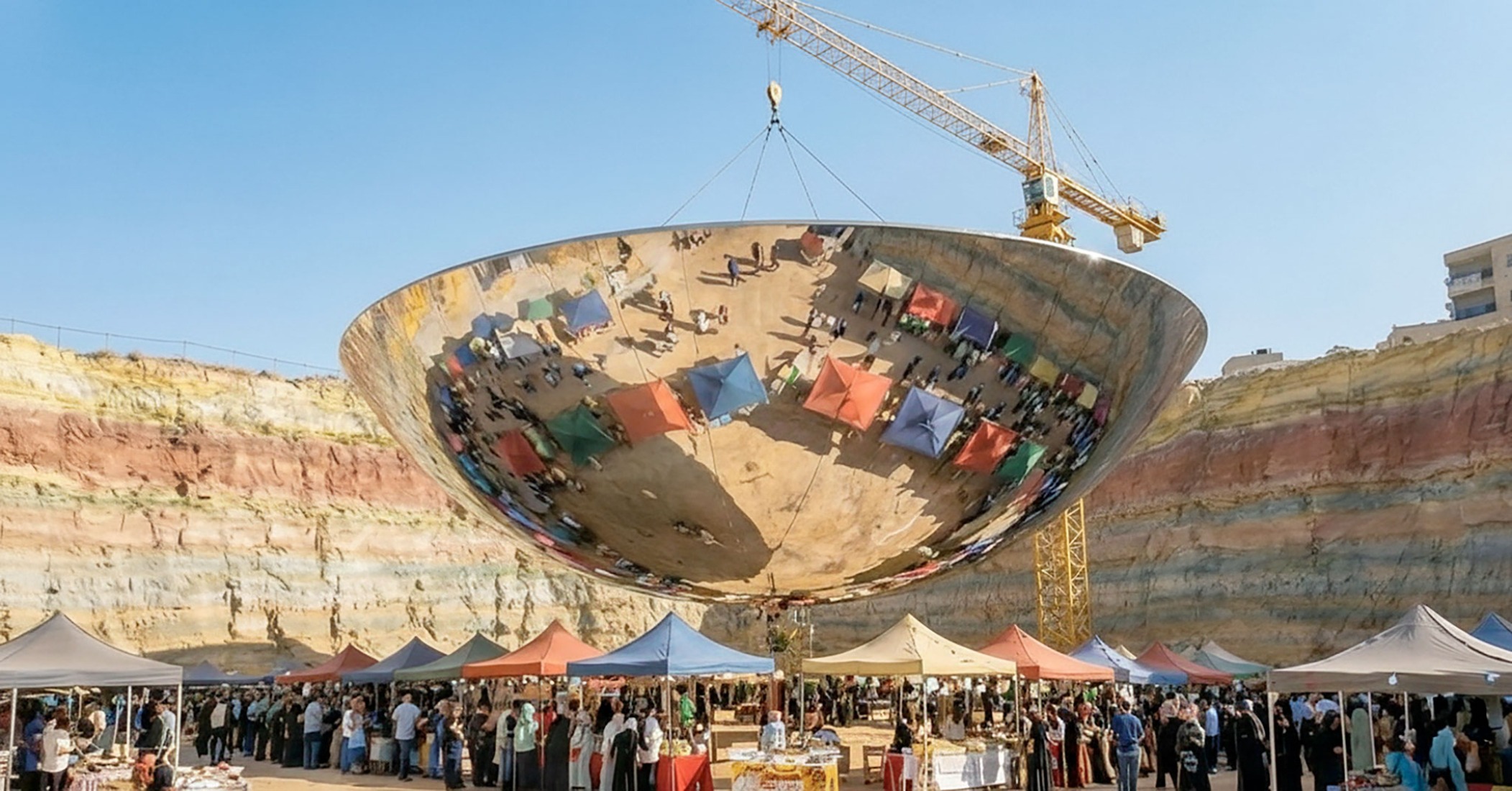 Reclaiming the Sky in Earth by Wassim Abu Hazim. Photograph by Wassim Abu Hazim.
