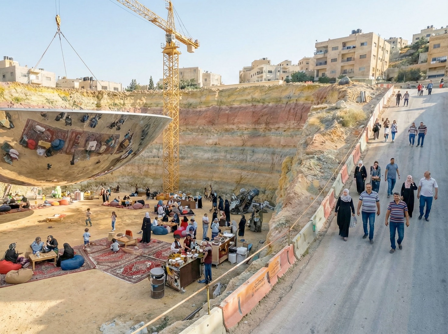Reclaiming the Sky in Earth by Wassim Abu Hazim. Photograph by Wassim Abu Hazim.