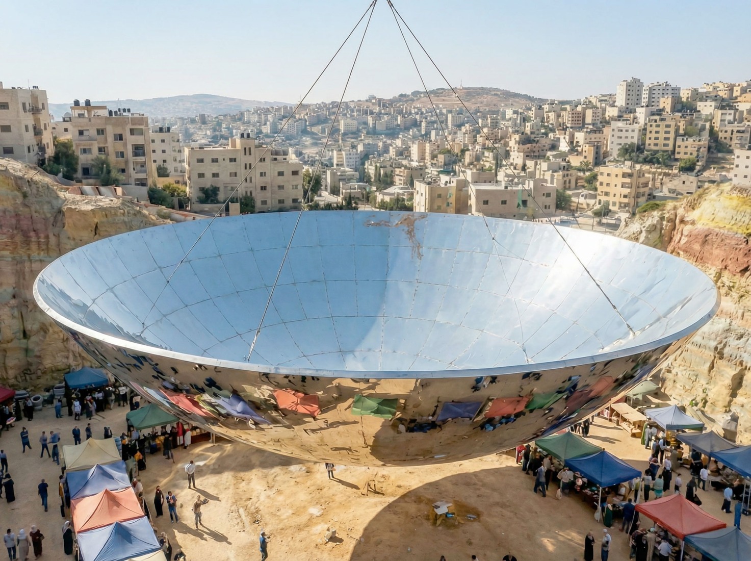 Reclaiming the Sky in Earth by Wassim Abu Hazim. Photograph by Wassim Abu Hazim.