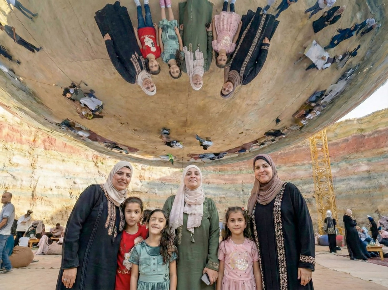 Reclaiming the Sky in Earth by Wassim Abu Hazim. Photograph by Wassim Abu Hazim.