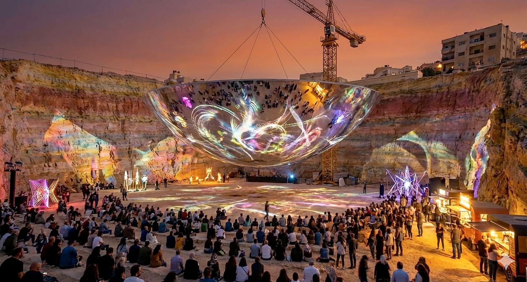 Reclaiming the Sky in Earth by Wassim Abu Hazim. Photograph by Wassim Abu Hazim.