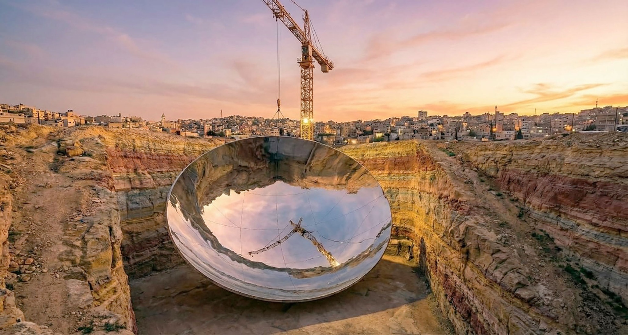 Reclaiming the Sky in Earth by Wassim Abu Hazim. Photograph by Wassim Abu Hazim.