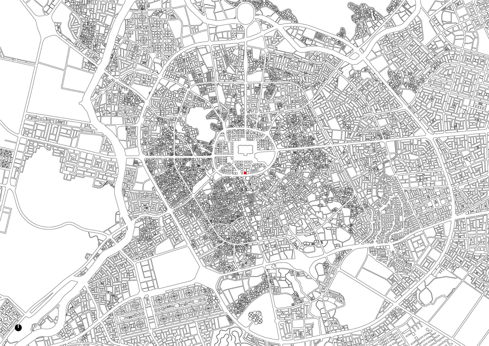 Site plan. As Safiyyah Museum & Park by X Architects.