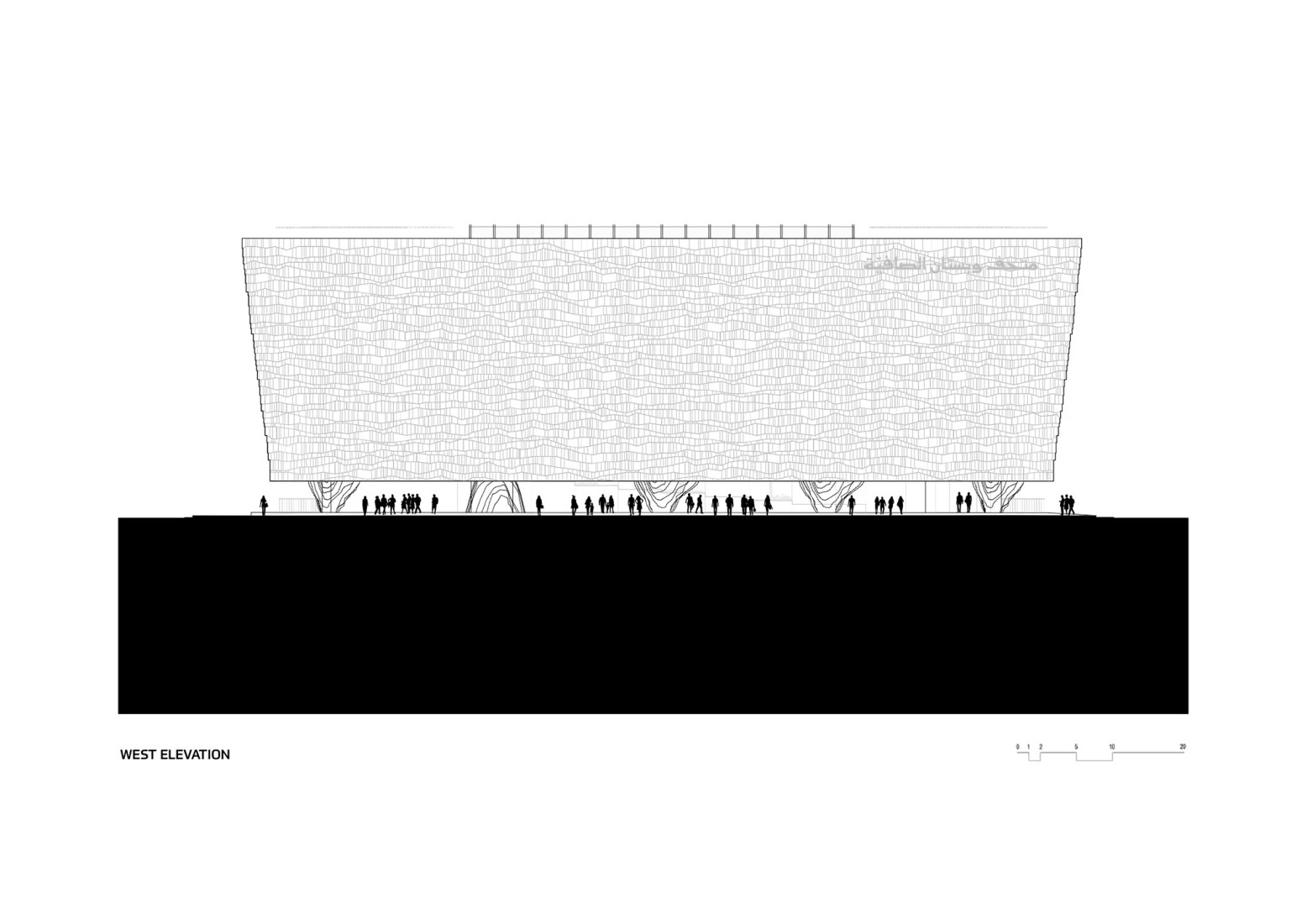 Elevation. As Safiyyah Museum & Park by X Architects.