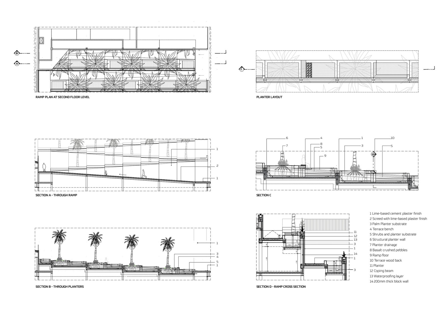 Constructive details. As Safiyyah Museum & Park by X Architects.