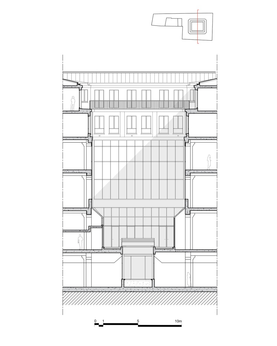 Former State Section. "Sentier" by COVE Architectes + CALQ Architectes.