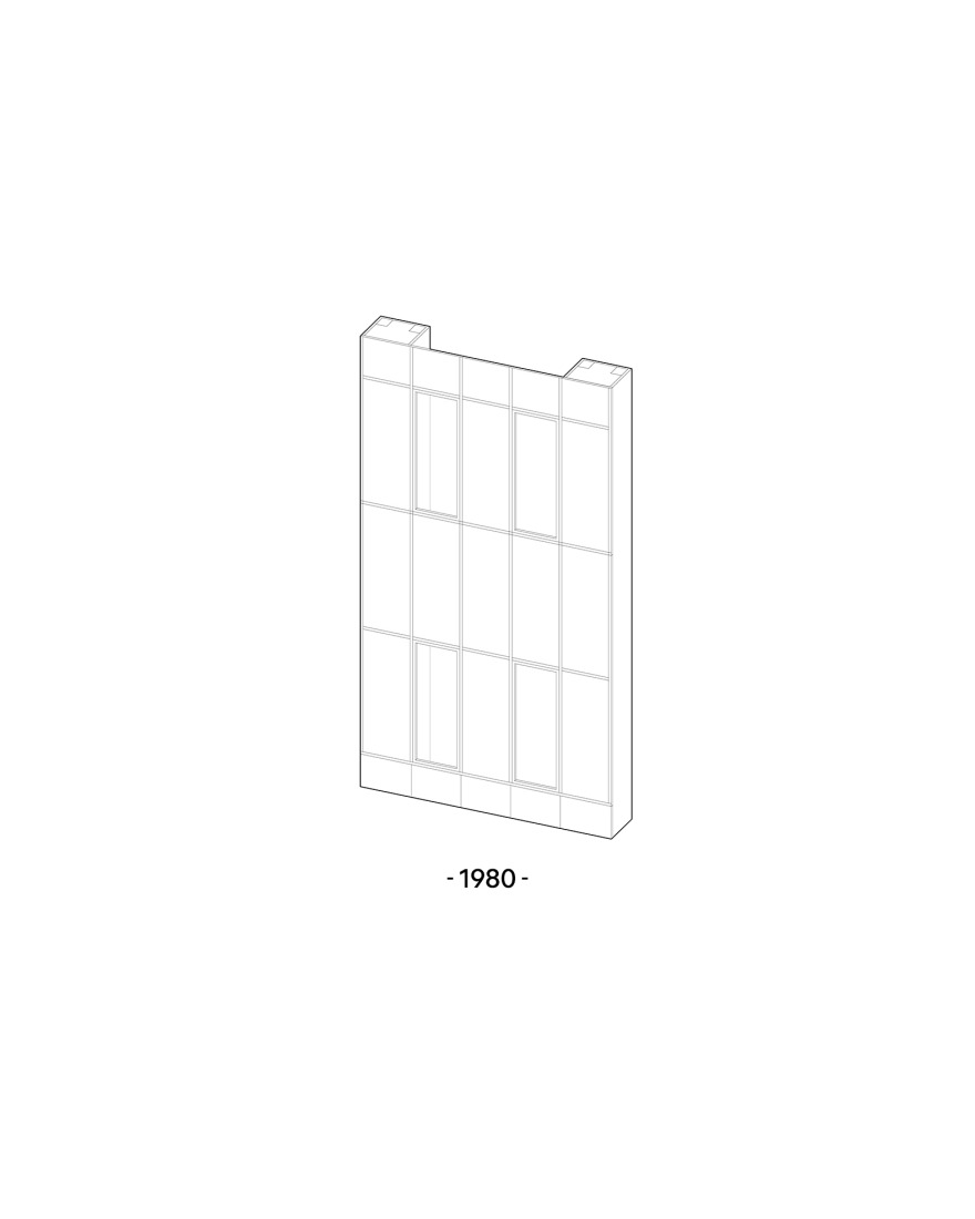 Axonometry. "Sentier" by COVE Architectes + CALQ Architectes. 