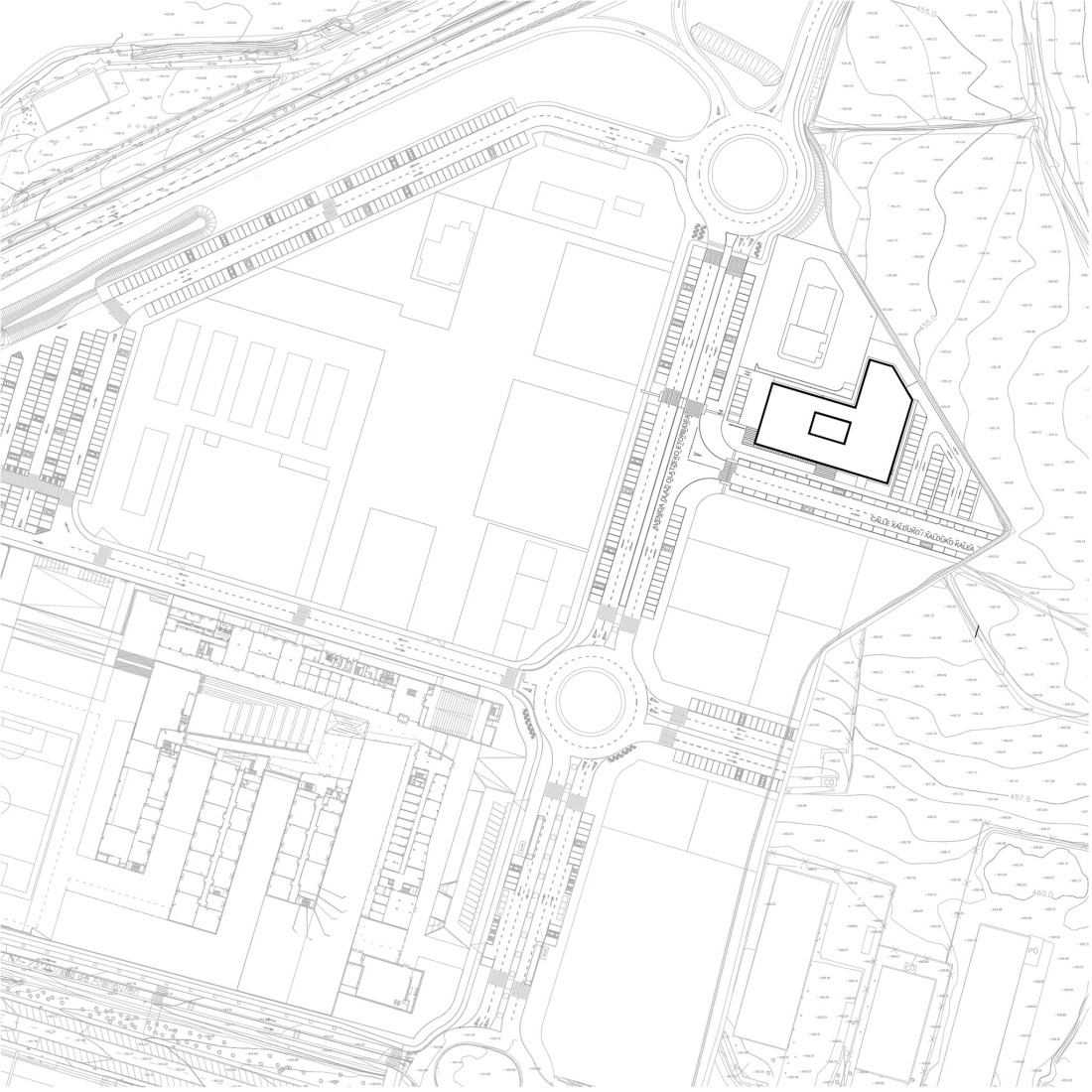 Site plan. Cereal Innovation Center by IDOM.