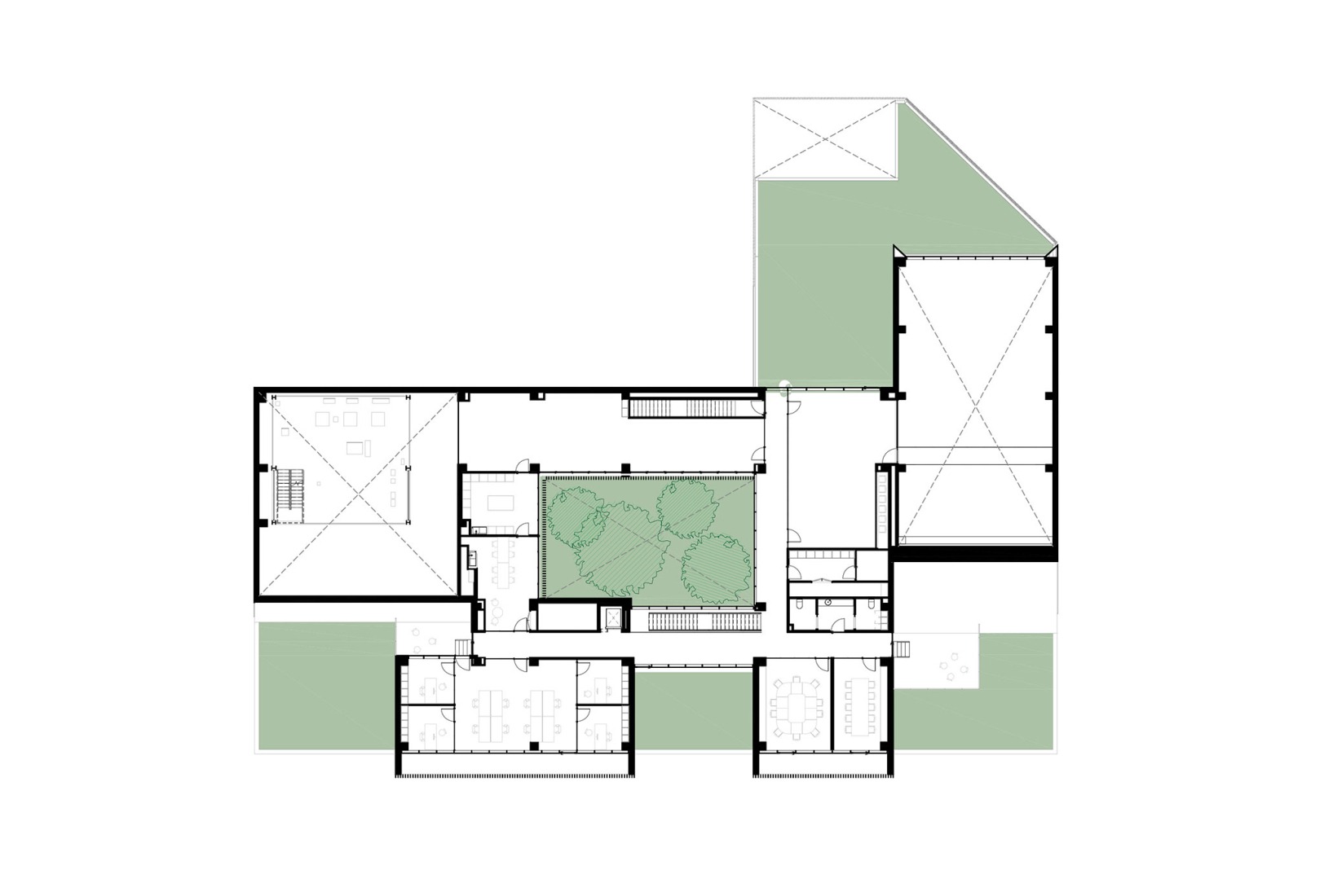 First floor plan. Cereal Innovation Center by IDOM.