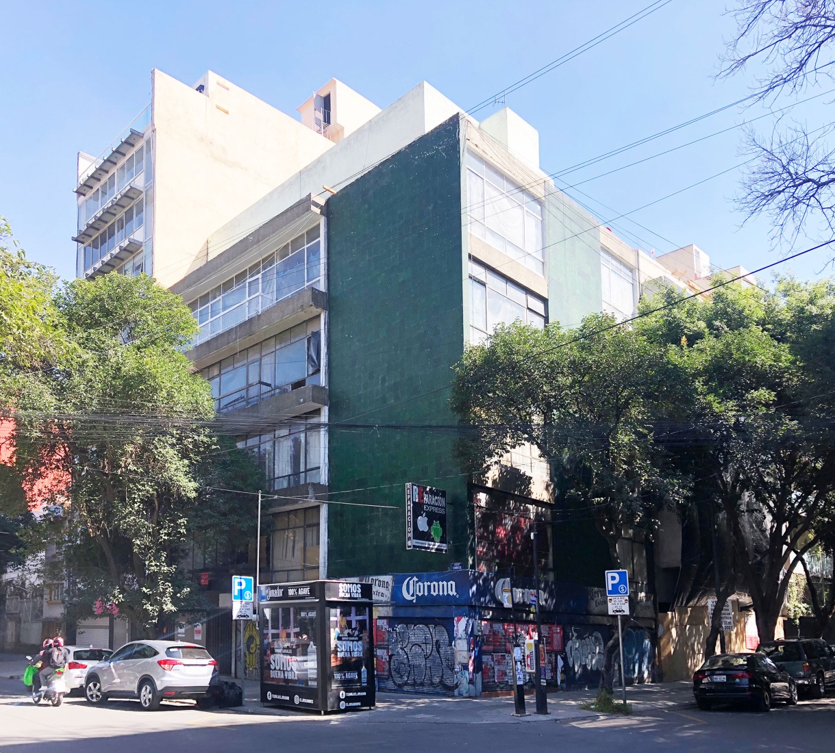 Original structure. C294 Apartments by Michan Architecture. Photograph courtesy of by Michan Architecture.