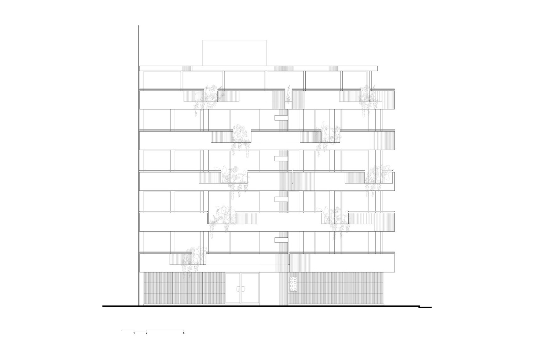 Elevation. C294 Apartments by Michan Architecture. 