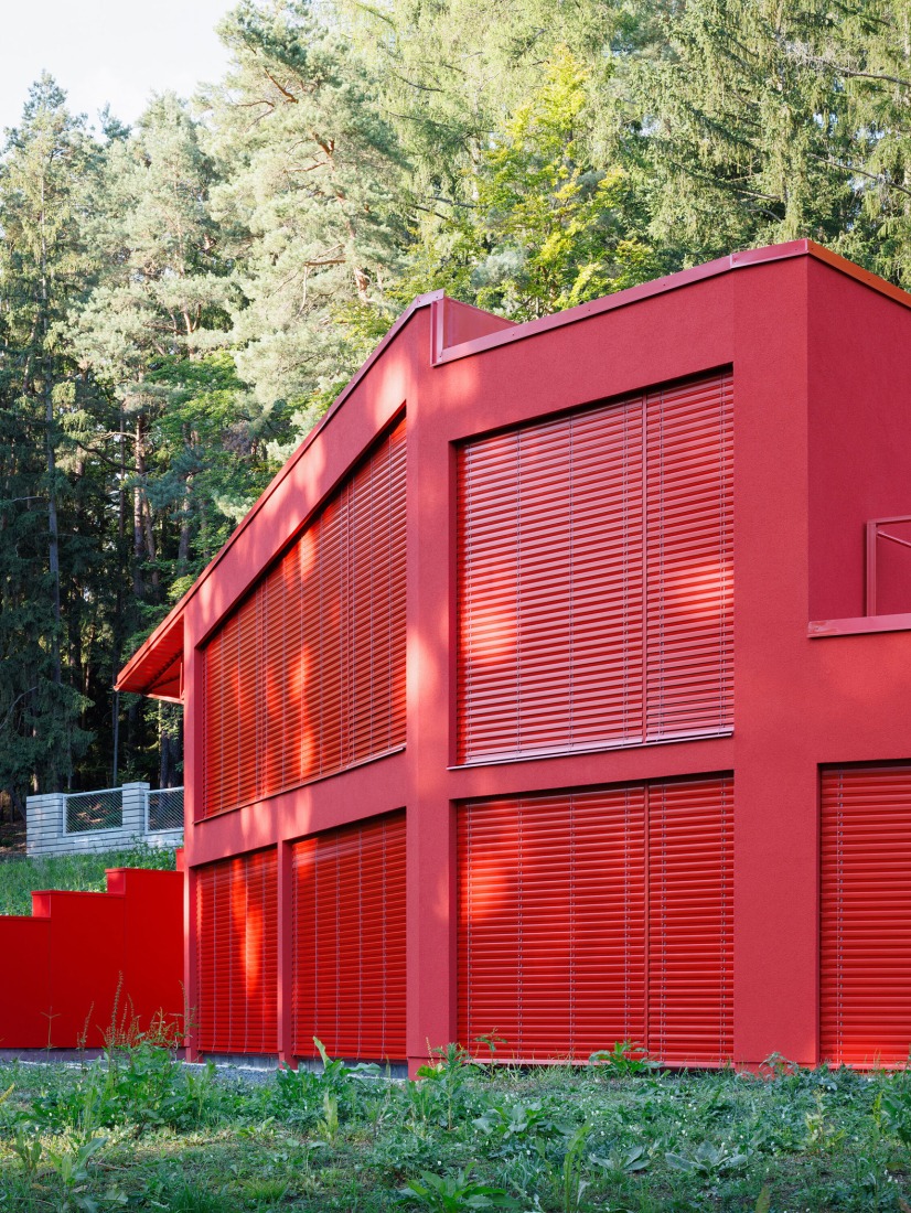 Jevany Villa by Architektura. Photograph by Matej Hakár.