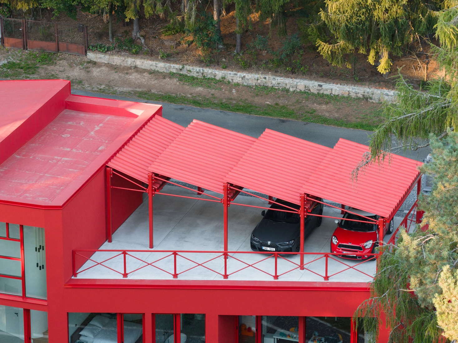 Jevany Villa by Architektura. Photograph by Matej Hakár.