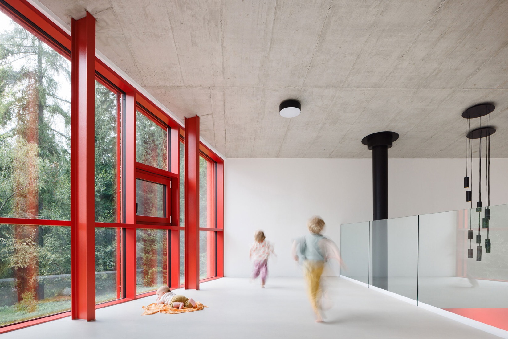Jevany Villa by Architektura. Photograph by Matej Hakár.