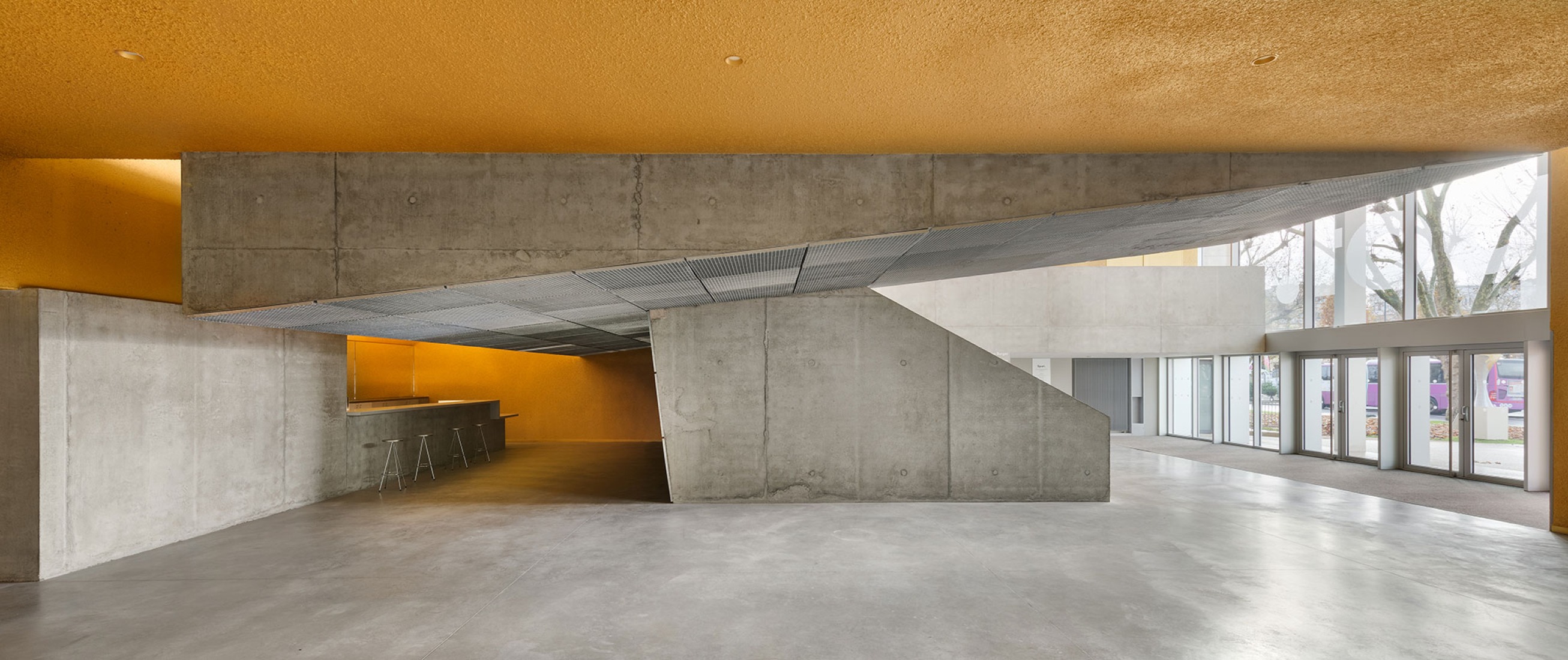 SPOT Multipurpose Sports Centre in Thionville by Dominique Coulon & associés. Photograph by Eugeni Pons.