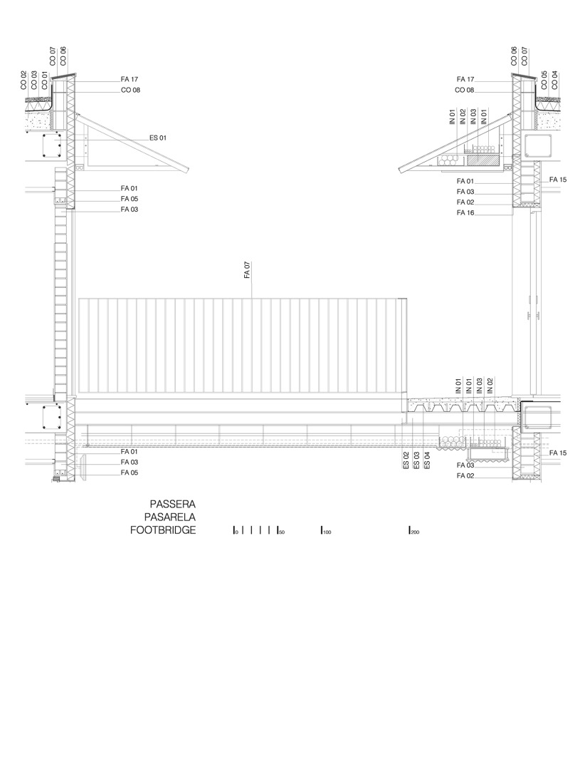 Construction detail. SB Building. 110 affordable rental apartments, complementary spaces, and commercial premises by EMBA.