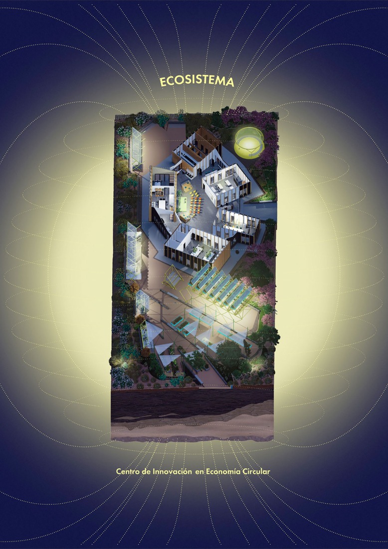 Illustration. Circulating Garden for the CIEC by gaSSz arquitectos.