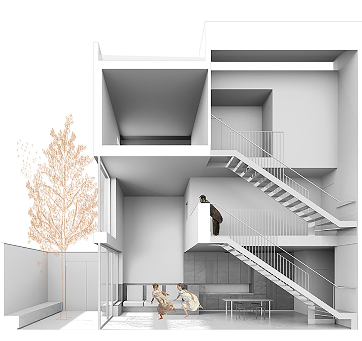 Collage. Mariola House by Palera Arquitectos.