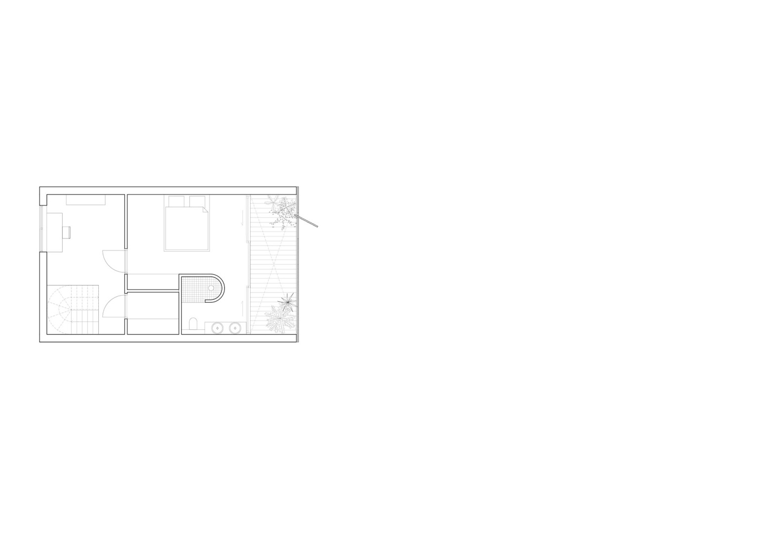 Third floor plan. Light House by Studioninedots.