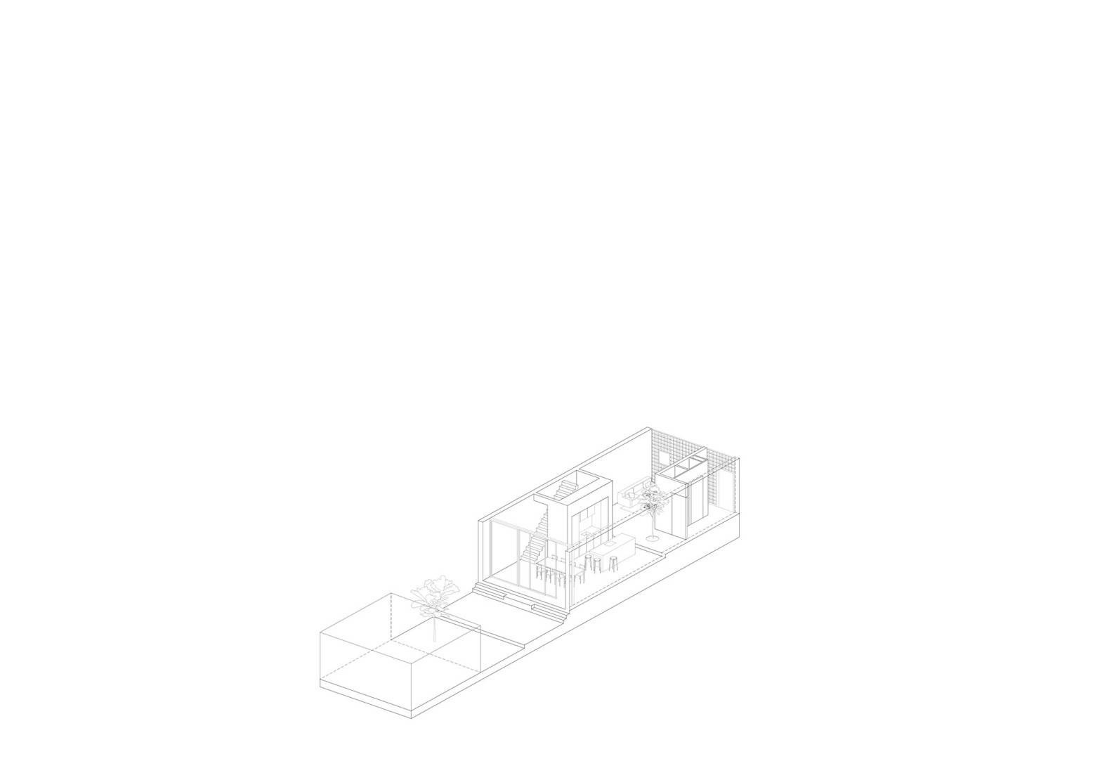 Axonometry. Light House by Studioninedots.