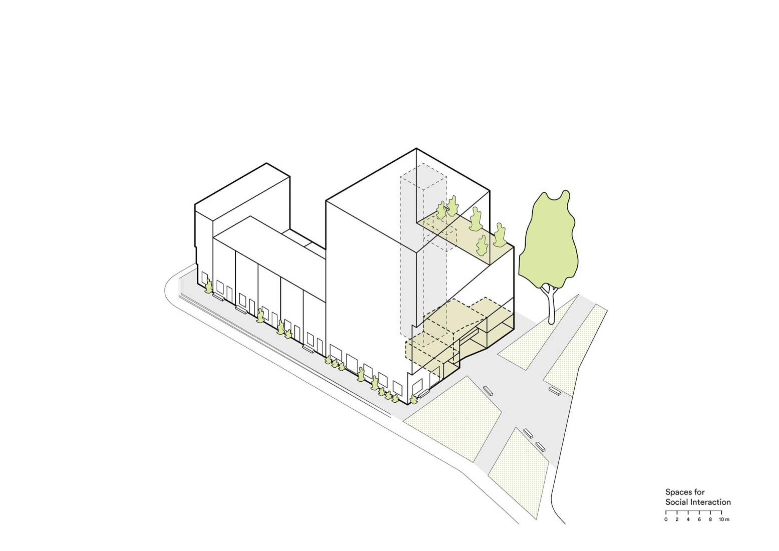 Diagram. "De Hartenrust" by van Bergen Kolpa Architects.