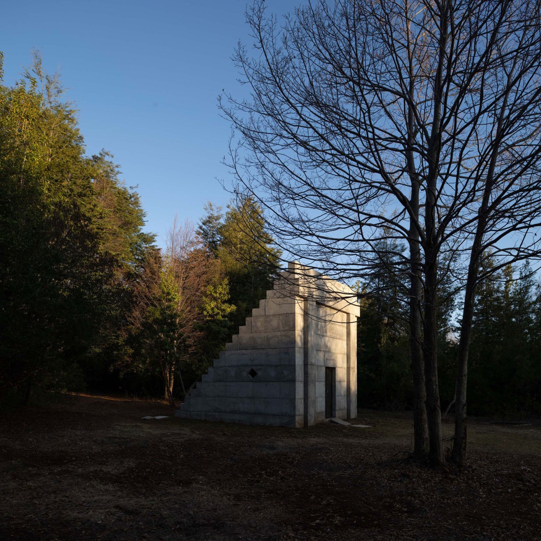MIEL Pavilion by Pezo von Ellrichshausen. Photograph by Pezo von Ellrichshausen.