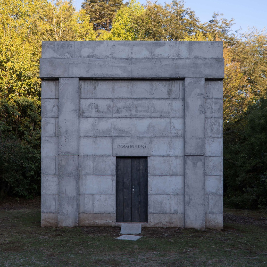 MIEL Pavilion by Pezo von Ellrichshausen. Photograph by Pezo von Ellrichshausen.