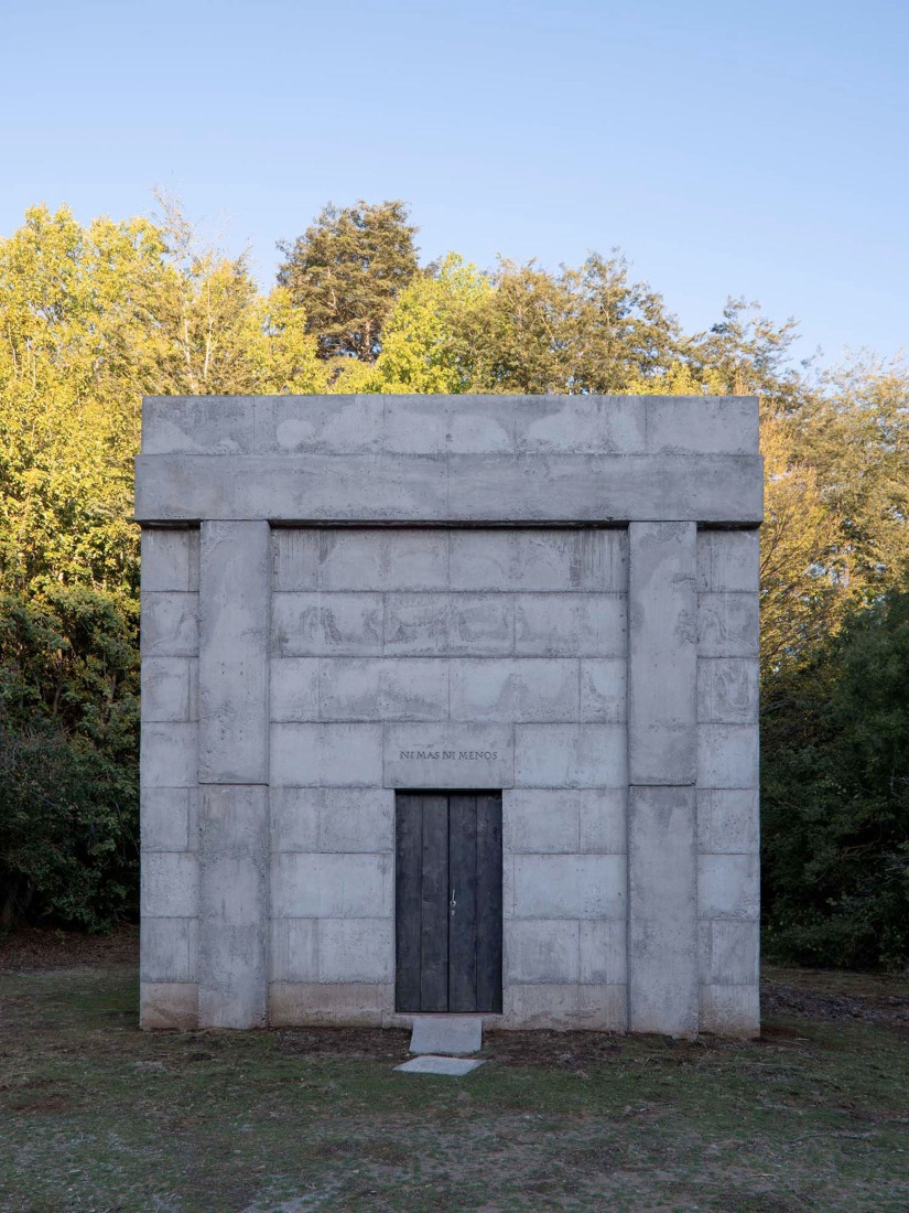 MIEL Pavilion by Pezo von Ellrichshausen. Photograph by Pezo von Ellrichshausen.