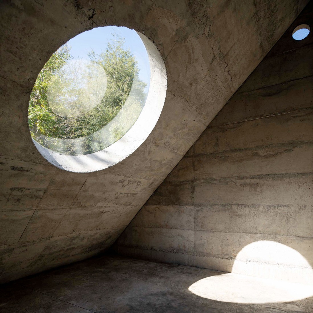 MIEL Pavilion by Pezo von Ellrichshausen. Photograph by Pezo von Ellrichshausen.