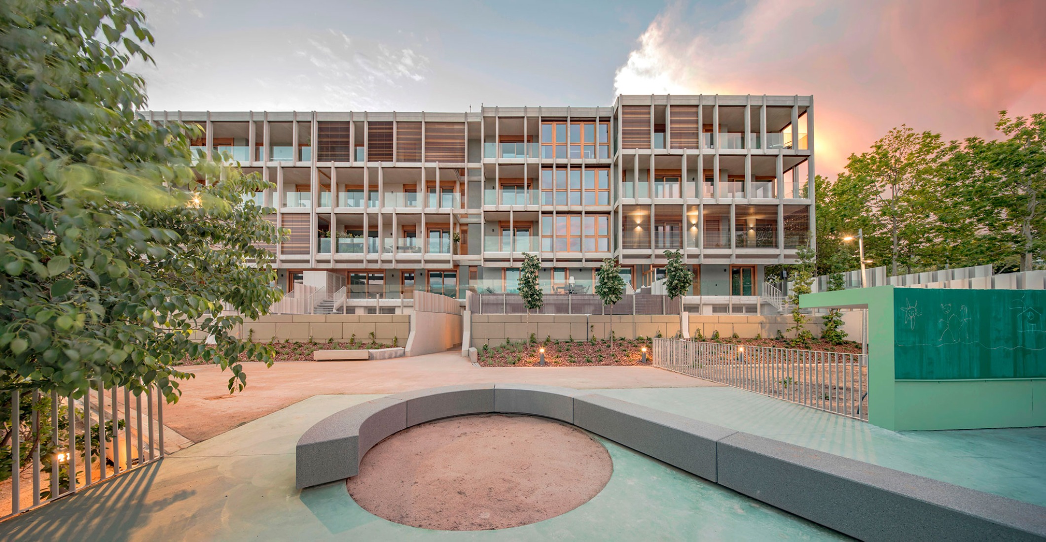 Phase 3. "Espai Natura" by BAILORULL. Photograph by Andres Flajszer.