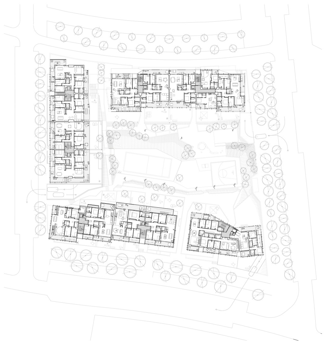 Site plan. "Espai Natura" by BAILORULL.