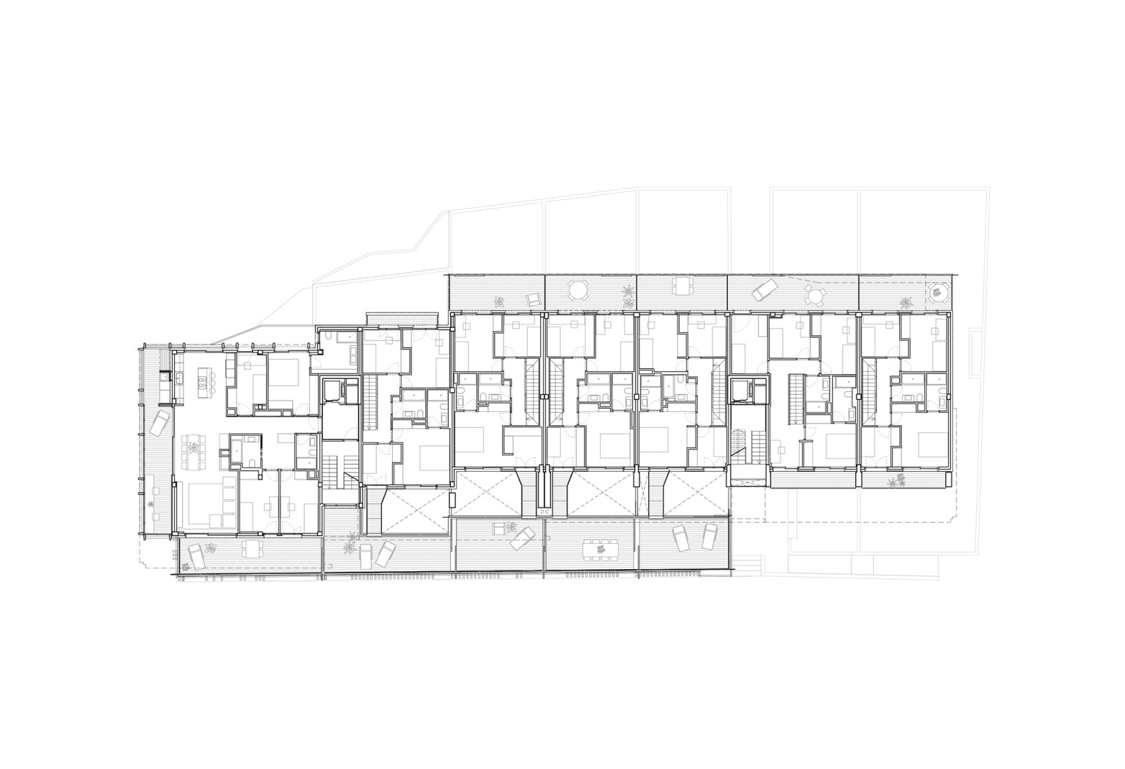 Phase 2. First floor plan. "Espai Natura" by BAILORULL.