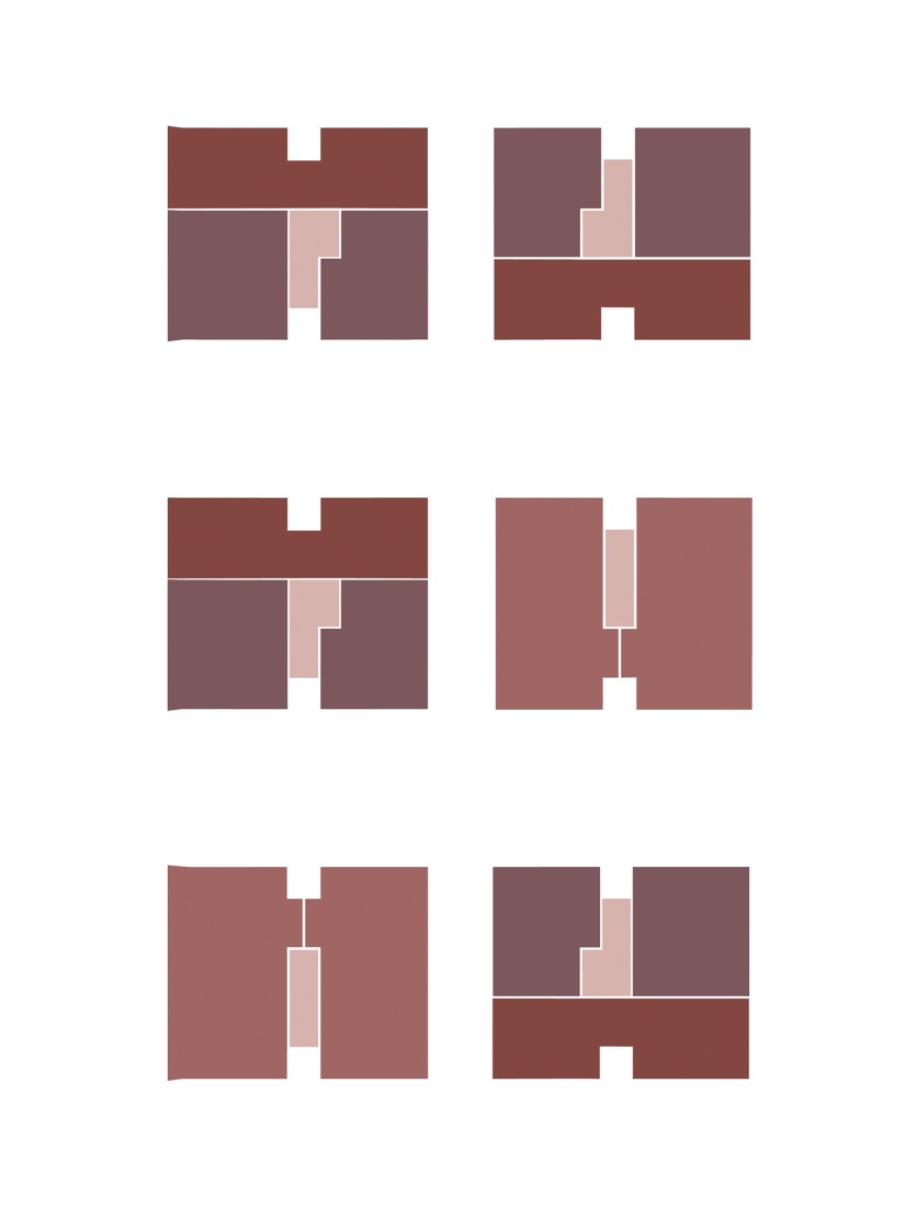 Typology organization. "Londres 187" by CCA. 
